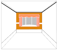 orange room